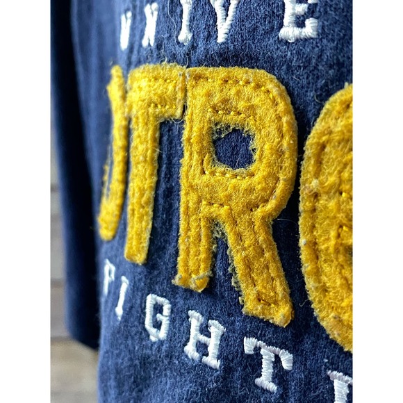 Vintage Notre Dame Shirt Adult Large College Football Blue - Picture 7 of 10